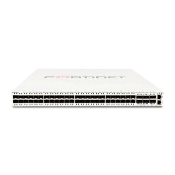 FS-1048E - Fortinet FortiSwitch 48-Ports 10GBASE-X SFP+ Rack-mountable Network Switch with 6-Ports QSFP+