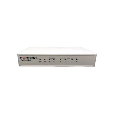 FVE-20E4 - FORTINET FortiVoice 20E4 2-Ports 10/100BASE-T Ethernet Desktop VoIP Trunk with 4-Ports FXO