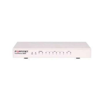 FVE-50E6 - FORTINET FortiVoice 50E6 2-Ports 10/100/1000BASE-T Ethernet Desktop VoIP Trunk 