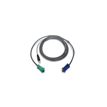 G2L5202U - Iogear Kvm Cable - 4 Pin Usb Type A - Male - 15 Pin Hd D-Sub (Hd-15) - Male - 6 Feet -
