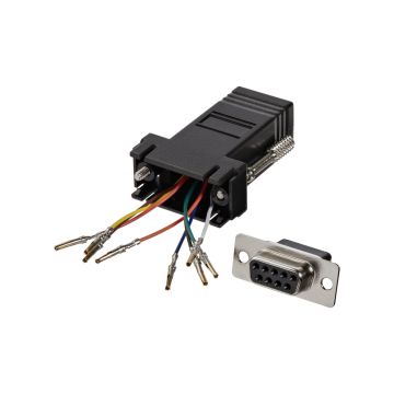 GC98FF - Startech This Db9 To Rj45 Adapter Is Used For Modular Rs232, Rs422, And Rs485 Connections