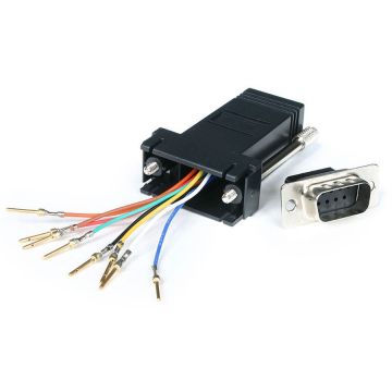 GC98MF - Startech This Db9 To Rj45 Modular Adapter Features A Db9 Male Connector And An Rj45 Femal