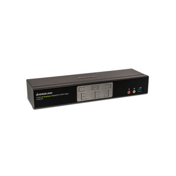 GCMS1922 - Iogear 2-Port 4K Dual View Displayport Matrix Kvm With Usb/Audio/Mouse Crossover Switch