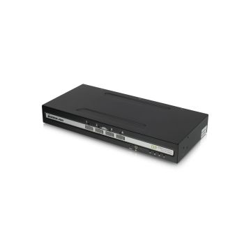 GCS1414TAA4C - Iogear 4-Port Single View Displayport Secure Kvm Switch W/Audio And Cac Support