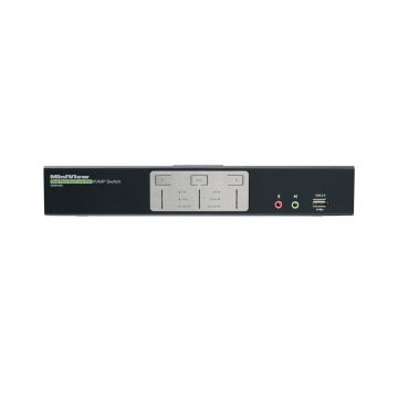 GCS1642 - Iogear 2/4-Port Dualview Dual-Link Dvi Kvmp Switch With Usb 2.0 Peripheral Sharing