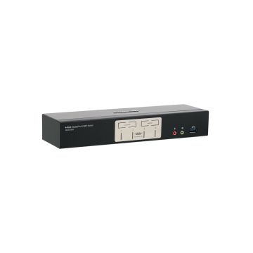 GCS1934 - Iogear 4-Port Displayport 1.2 Kvmp Switch With Usb 3.1 Gen1 Hub And Audio (Taa Complian