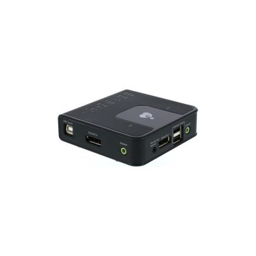 GCS62DP - Iogear The 2-Port Displayport Kvm Switch With Audio And Displayport 1.2 Connections Bre