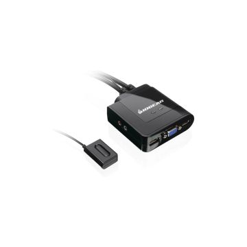 GCS72DPKIT - Iogear 2-Port Cable Vga Kvm With Displayport Adapters