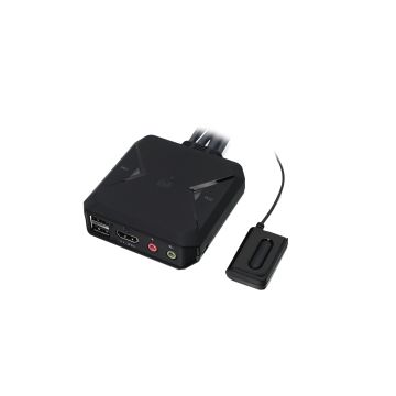 GCS92HU - Iogear 2-Port 4K@60Hz Uhd Kvm Switch With Hdmi, Usb And Audio Connections. For 2 Pc Sha