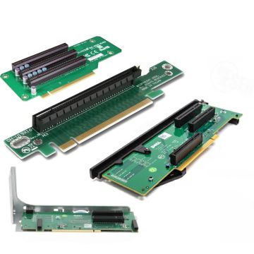 647402-001 - HP 3-Slot PCIe Riser Board for ProLiant DL380e Gen8 Server