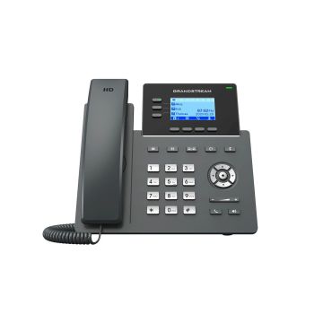 GRP2603P - Grandstream 3-Line Dual-Port Ethernet 2.48-inch LCD Carrier Grade VoIP Phone