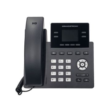 GRP2612 - Grandstream 2-Line Dual-Port Ethernet 2.4-inch LCD Carrier Grade VoIP Phone