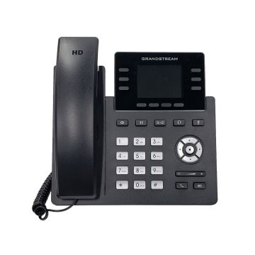 GRP2613 - Grandstream 3-Line Dual-Port Ethernet 2.8-inch LCD Carrier Grade VoIP Phone