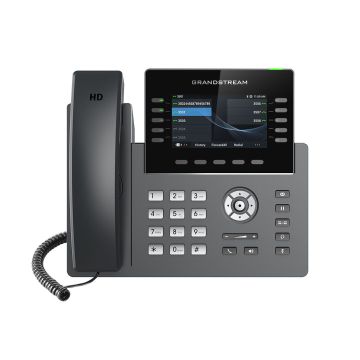 GRP2615 - Grandstream 10-Line Dual-Port Ethernet 4.3-inch LCD Bluetooth Wi-Fi Carrier Grade VoIP Phone