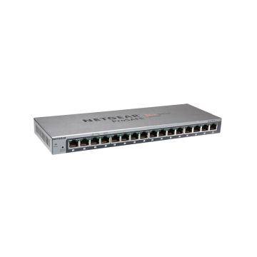 GS116Ev2 - Netgear 16-Ports 10/100/1000BASE-T Ethernet Desktop Managed Plus Switch