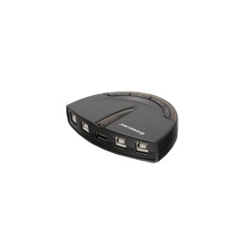 GUB431 - Iogear 4 Port Usb 2.0 Automatic Printer Switch.Automatically Switch Between Computers S
