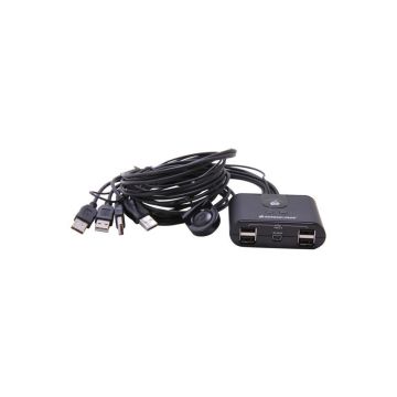 GUS404 - Iogear 4X4 Usb Peripheral Sharing Switch