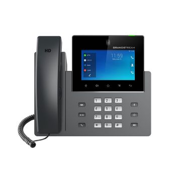 GXV3350 - Grandstream 16-Line Dual-Port Ethernet 5-inch Multi-Touch Screen Bluetooth Wi-Fi Video VoIP Phone