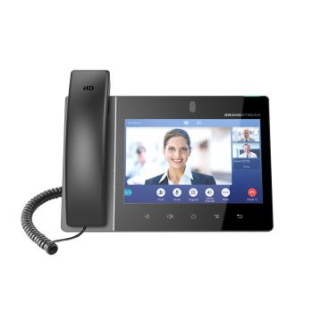GXV3380 - Grandstream 16-Line Dual-Port Ethernet 8-inch Multi-Touch Screen Bluetooth Wi-Fi Video VoIP Phone