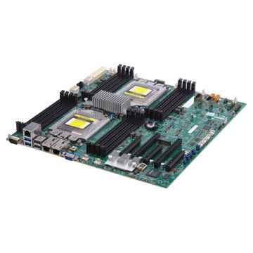 H11DSi - Supermicro EPYC 7001/7002 Dual Socket SP3 DDR4 SATA PCI-Express M.2 Supported E-ATX Server Motherboard