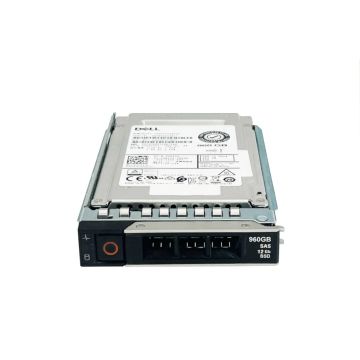 H8X3X - Dell 960GB SAS 12Gb/s Hot Swap Read Intensive TLC (512e) 2.5-inch Solid State Drive (SSD) with Tray for PowerEdge G14