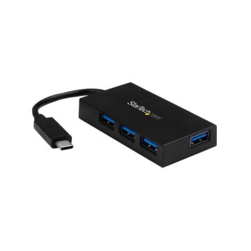 HB30C4AFS - StarTech AC 4PT USB-C to 4xUSB-A 5Gbps w Power Adapter 