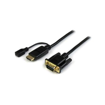 HD2VGAMM6 - StarTech 6ft HDMI to VGA Active Converter Adapter Cable 