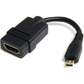 HDADFM5IN - Startech 5In Micro Hdmi To Hdmi Adapter Dongle; 4K Video (3840X2160P 30Hz)/Full Hd (1080P