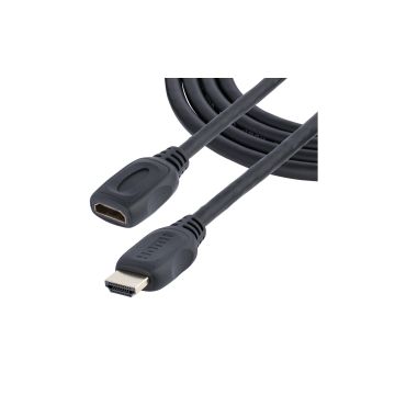 HDEXT2M - Startech 6.6Ft/2M Hdmi Extension Cable W/ Ethernet; 4K (3840X2160P 30Hz)/Full Hd 1080P/10