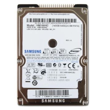 HM160HC - Samsung Spinpoint M5 160GB 5400RPM ATA-100 8MB Cache 2.5-inch Hard Drive