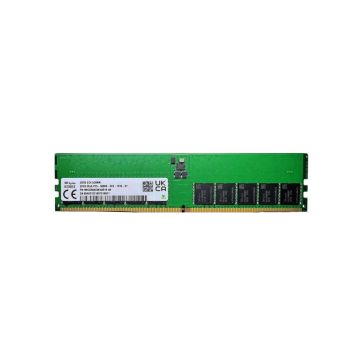 HMCG88AGBEA081N - SK Hynix 32GB 5600MHz DDR5 PC5-44800 ECC Unbuffered CL46 288-Pin DIMM 1.1V Dual Rank x8 Memory Module