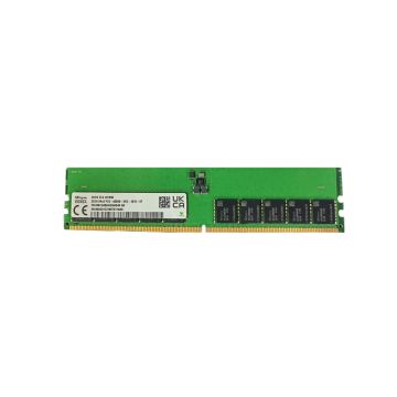 HMCG88AGBEA084N - SK Hynix 32GB 5600MHz DDR5 PC5-44800 ECC Unbuffered CL46 288-Pin DIMM 1.1V Dual Rank x8 Memory Module