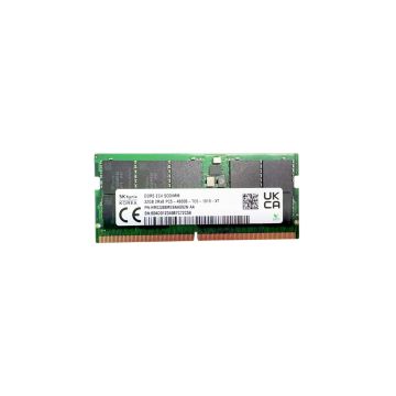 HMCG88MEBAA092N - SK Hynix 32GB 4800MHz DDR5 PC5-38400 ECC Unbuffered CL40 262-Pin SoDimm 1.1V Dual Rank x8 Memory Module
