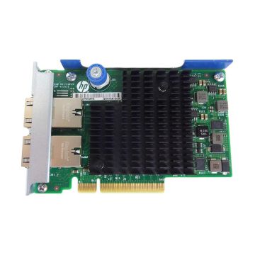 HSTNS-B007 - HP Dual-Ports RJ-45 10Gbps Gigabit Ethernet PCI Express 2.1 x8 Network Adapter