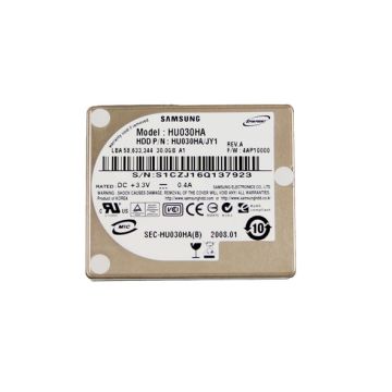 HU030HA - Samsung Spinpoint A1 30GB PATA 100Mb/s 3600RPM 2MB Cache 1.8-inch Internal Hard Drive