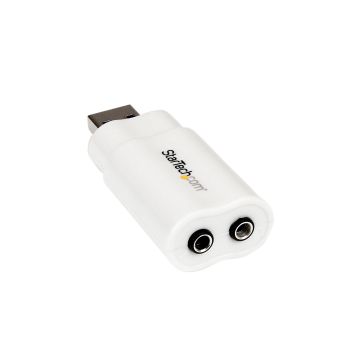 ICUSBAUDIO - Startech Turn A Usb Port Into A Stereo Sound Card - Usb Sound Card - Usb External Sound C