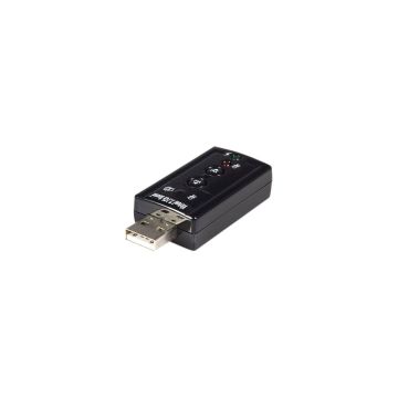 ICUSBAUDIO7 - Startech Turn A Usb Port Into A Virtual 7.1 Channel Sound Card - Usb Sound Card - Usb Ext