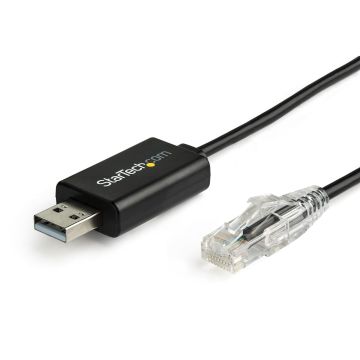 ICUSBROLLOVR - Startech Connect 6 Ft / 1.8M Cisco Usb Console Cable To Usb 2.0 Equipped Laptop To Rj45 P