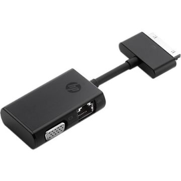 J1V14AV - HP Dock Connector to Ethernet and VGA Adapter