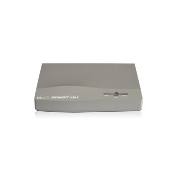 J3296G - HP JetDirect 300x Ethernet, Parallel Ports External Print Server