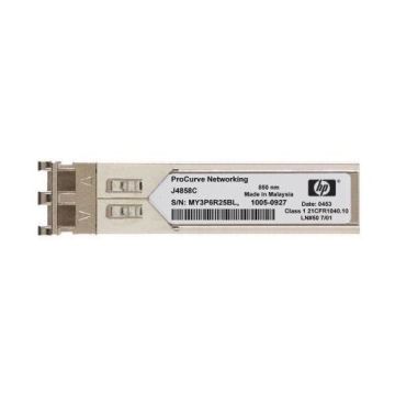 J4858CN - HP ProCurve X121 1Gbps 1000Base-SX Multi-Mode Fibre 550m 850nm Dual LC Connector SFP (Mini-GBIC) Transceiver Module