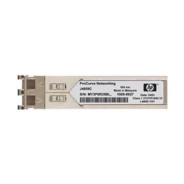 J4859CN - HP ProCurve 1Gbps 1000Base-LX SMF 10km 1310nm Dual LC Connector SFP (mini-GBIC) Transceiver Module