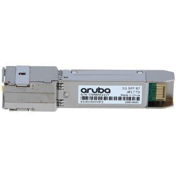 J8177D - HPE Aruba 1GBASE-T 100m RJ-45 Connector SFP Transceiver Module