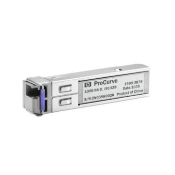 J9142BR - HP ProCurve X112 1Gbps 1000Base-BX-D SMF 20km 1490nmTx/1310nmRx LC Connector SFP Transceiver Module