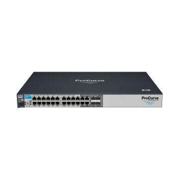 J9279A - HPE Procurve 2510 Series 24-Ports 10/100/1000BASE-T Ethernet Layer 2 Rack-mountable Managed Network Switch with 4-Ports SFP+