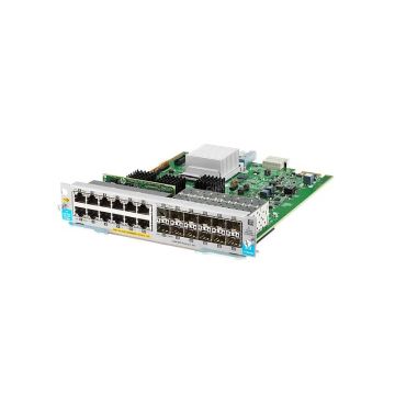 J9989A - HP 12-Ports 1GbE PoE+ and 12-Ports 1GbE SFP Network Module for Aruba 5400R Zl2 Series