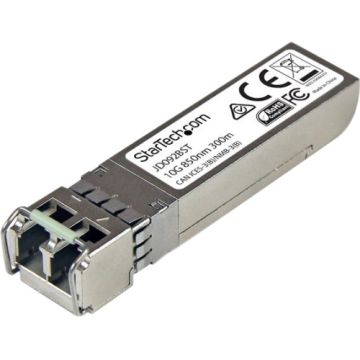 JD092BST - StarTech 10 Gigabit Fiber SFP+ Transceiver Module HP JD092B Compatible MM LC with DDM 300m (984 ft) 10GBase-SR