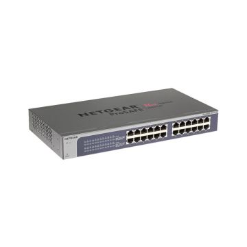 JGS524Ev2 - Netgear 24-Ports 10/100/1000BASE-T Ethernet Rack-mountable Managed Plus Switch