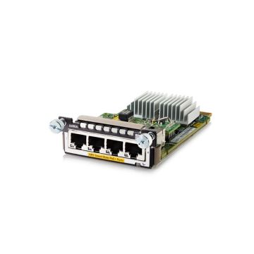 JL081A - HPE 4-Ports 1GbE PoE+ Network Module for Aruba 3810M