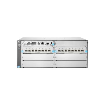JL095A - HPE 4-Slots 16-Ports 10GBASE-X SFP+ Layer 3 4U Rack-mountable Switch Chassis for Aruba 5406R v3 zl2